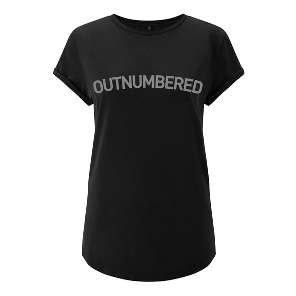 Outnumbered Women's Rolled Sleeve T-Shirt