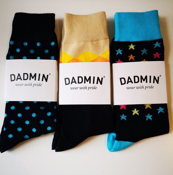 Hidden Message Luxury Dadmin Socks