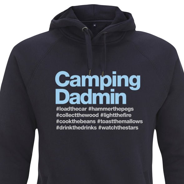 Personalised Camping Dadmin Hoodie
