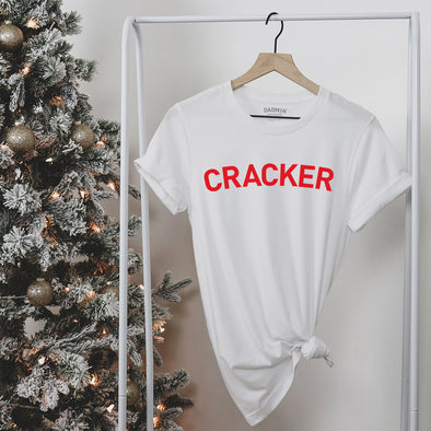 Cracker Rolled Sleeved Womens Tee Shirt