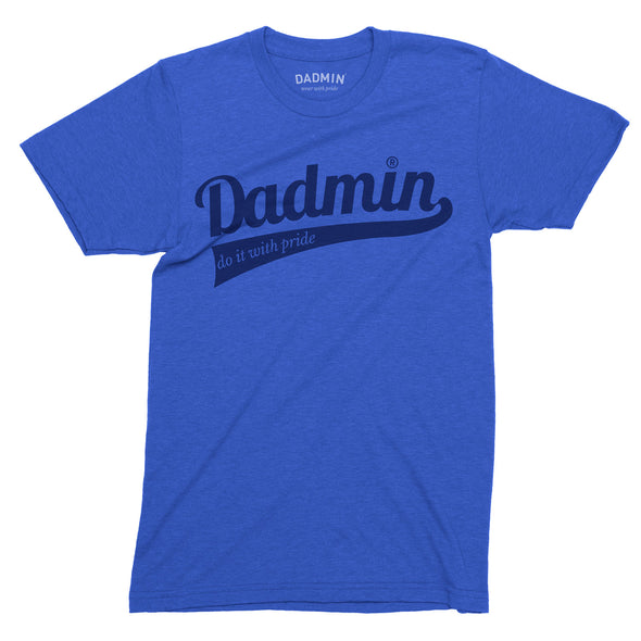Dadmin T-Shirt Baseball Logo (Wear it with Pride)