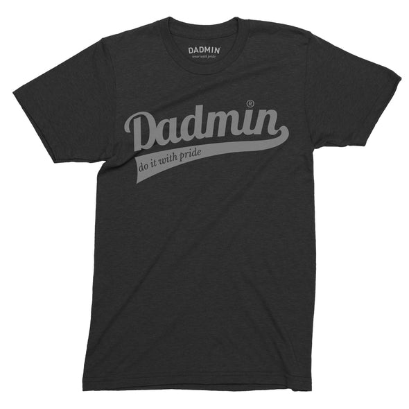 Dadmin T-Shirt Baseball Logo (Wear it with Pride)