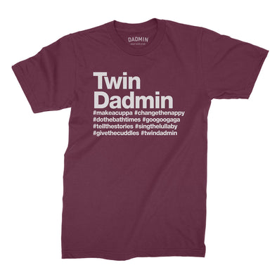 Personalised Free Choice Dadmin T-Shirt