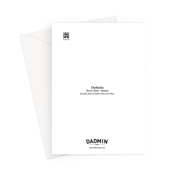 So much Dadmin Greeting Card