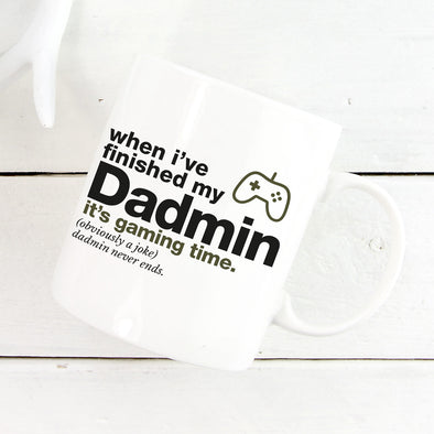 Gaming Dadmin Mug