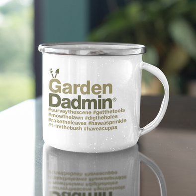 Garden Dadmin - Enamel Mug