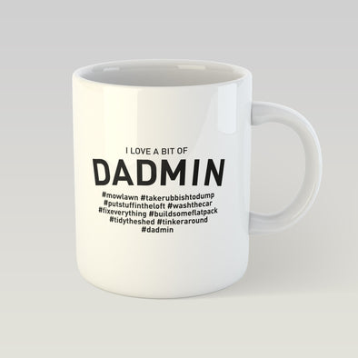 I love a bit of Dadmin Mug